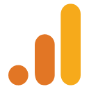 A favicon of Google Analytics