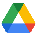 A favicon of Google Drive