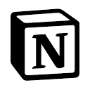 A favicon of Notion