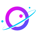 A favicon of Orbit