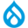 A favicon of Drupal