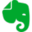 A favicon of Evernote