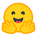 A favicon of Hugging Face